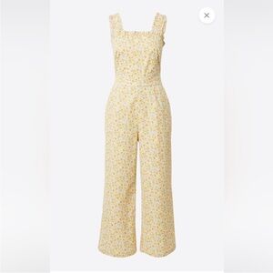 FRNCH Paris Feminine Dainty Floral Jumpsuit Cottagecore